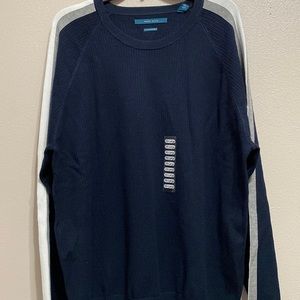 NWT Perry Ellis men’s pull on sweater